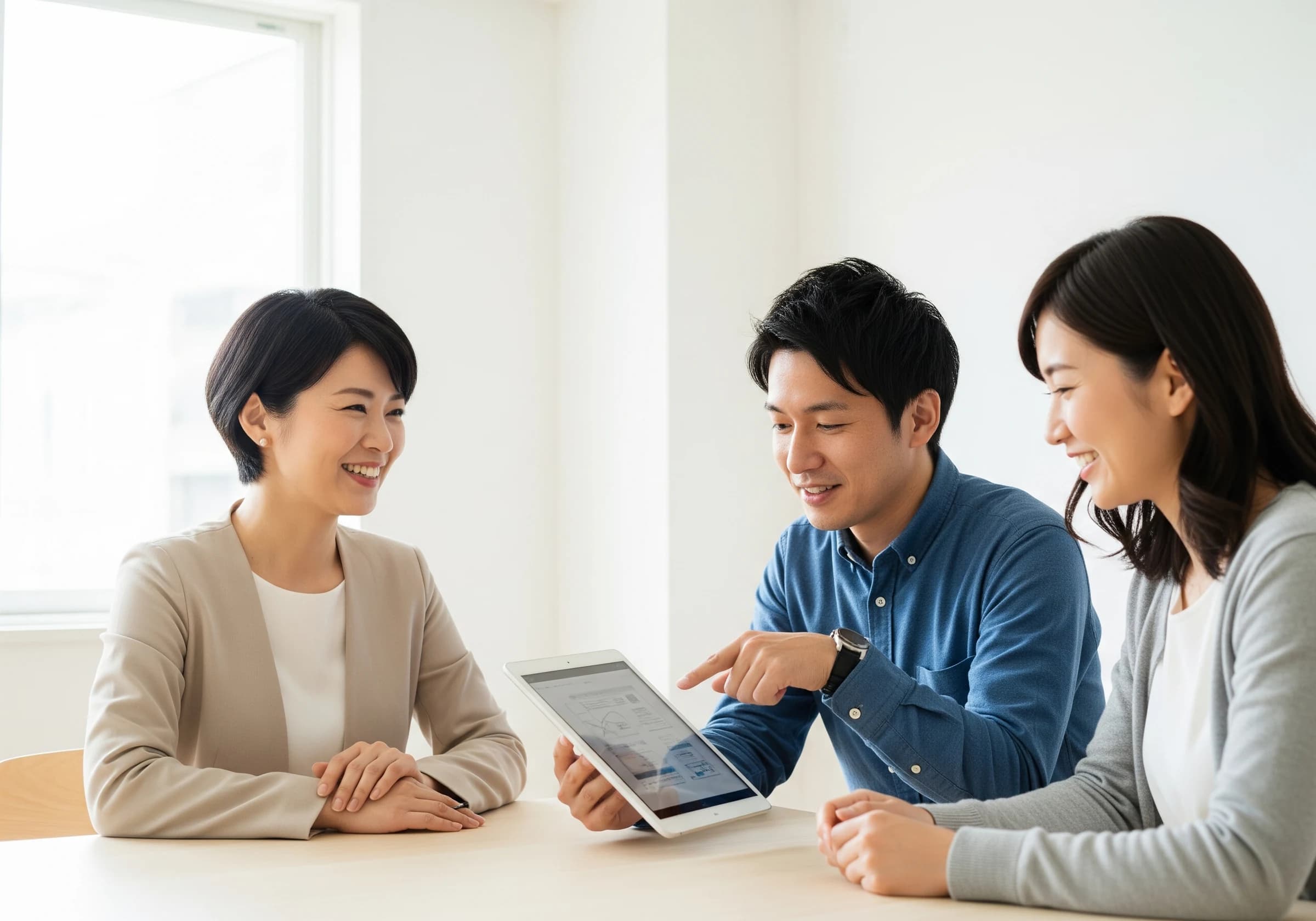 電子契約を検討する中小企業のチーム